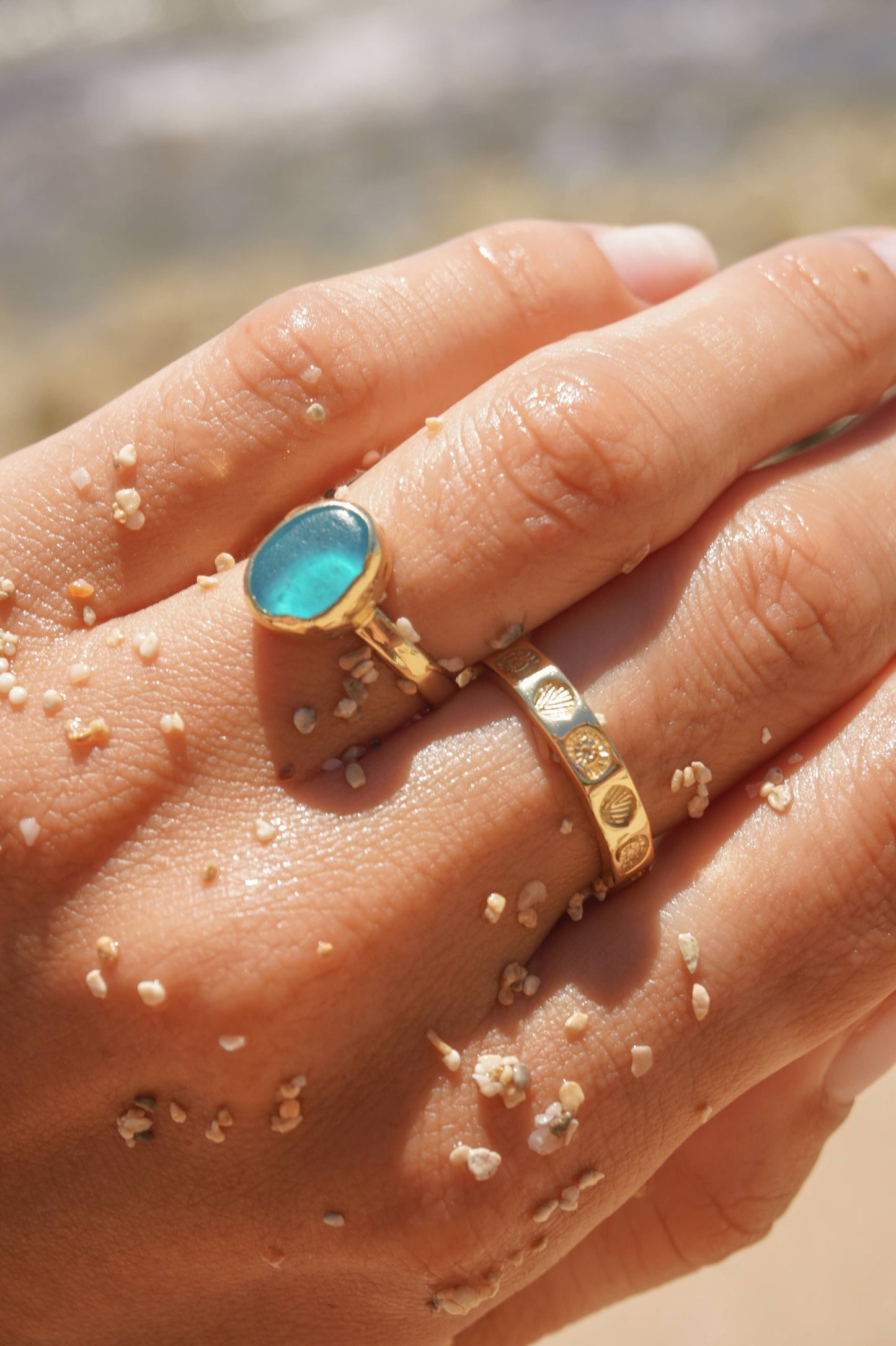 The Salty Gem Coastal Ring