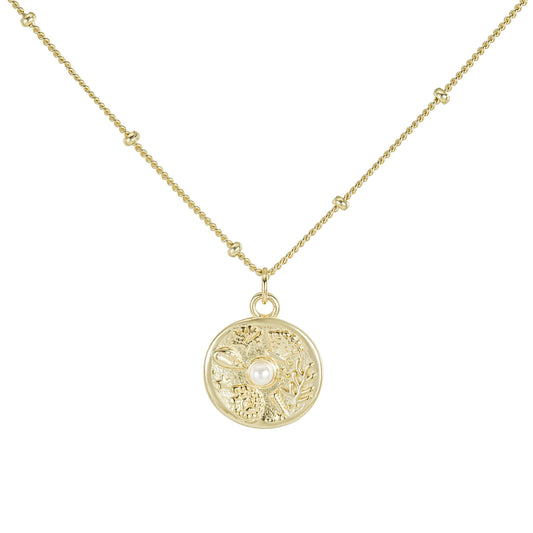 The Salty Gem Coral Necklace