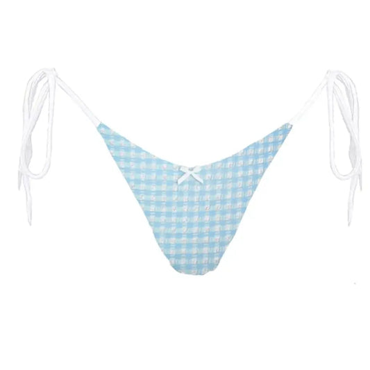 Sundaze Brunch Forever August Bikini Top - Blue