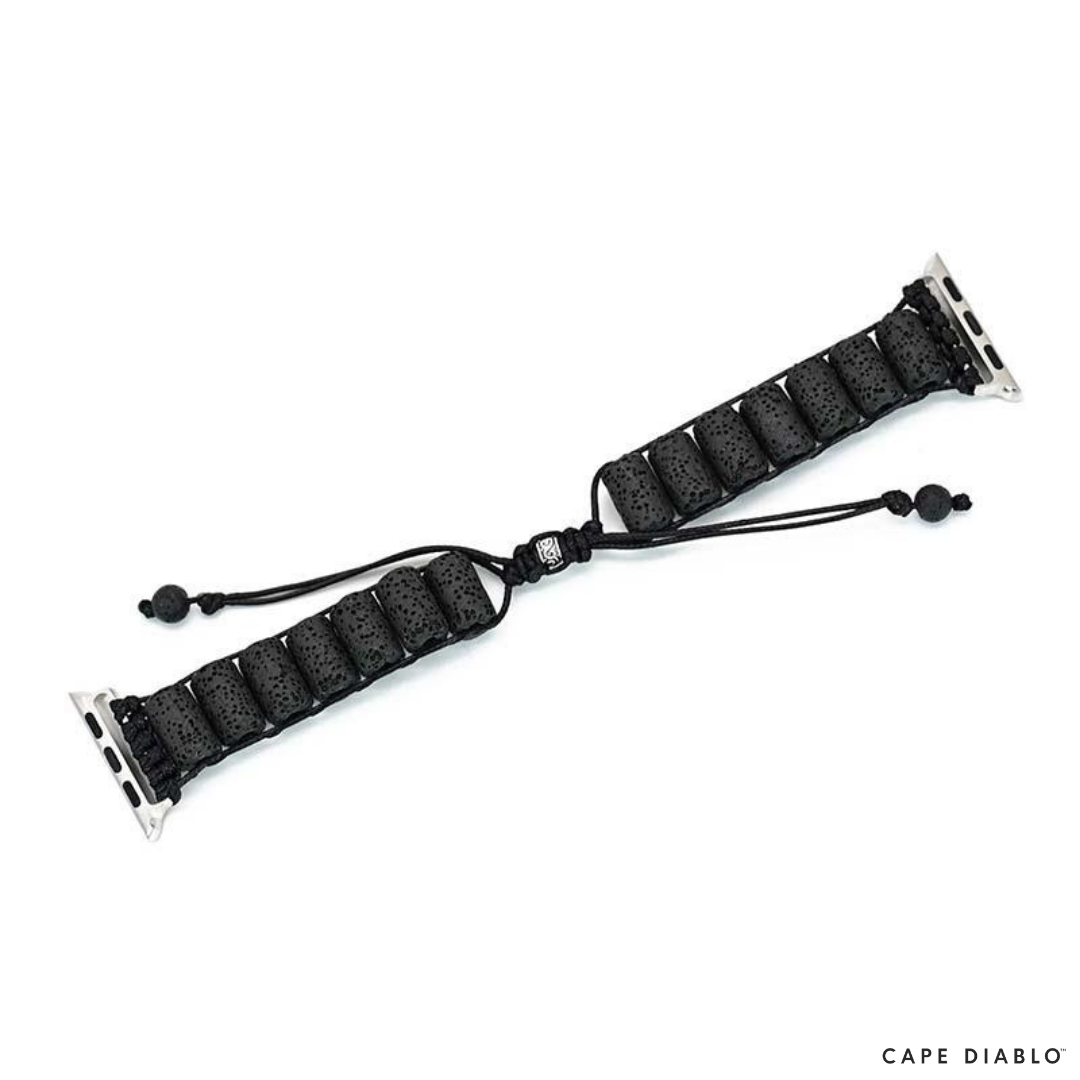 Cape Diablo Lava Stone Apple Watch Strap