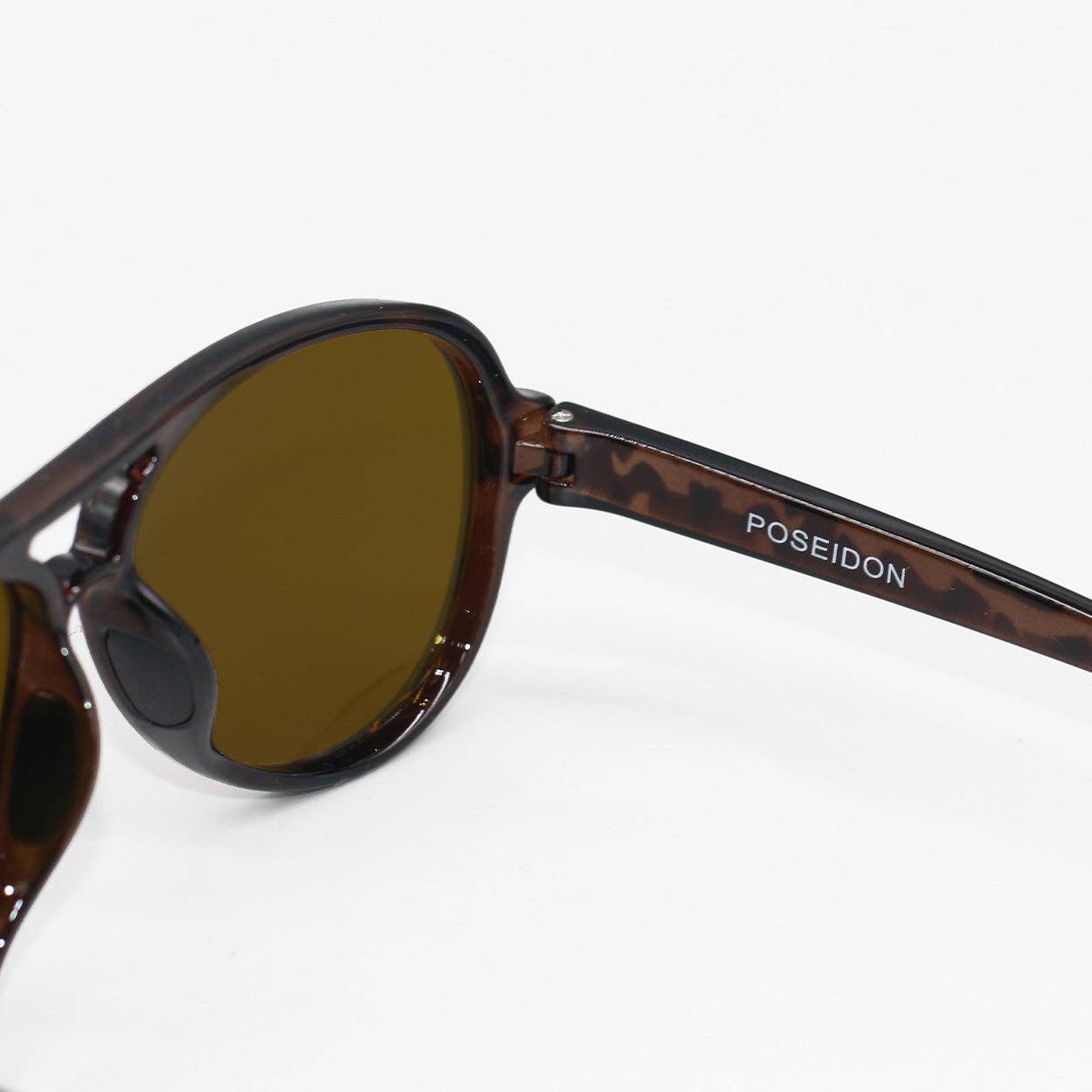 TOPFOXX  Poseidon Tangle Free Floating Aviators - Brown Tort