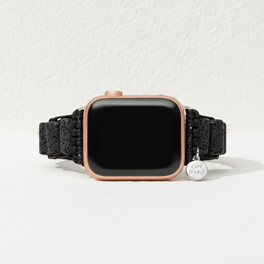 Cape Diablo Lava Stone Apple Watch Strap