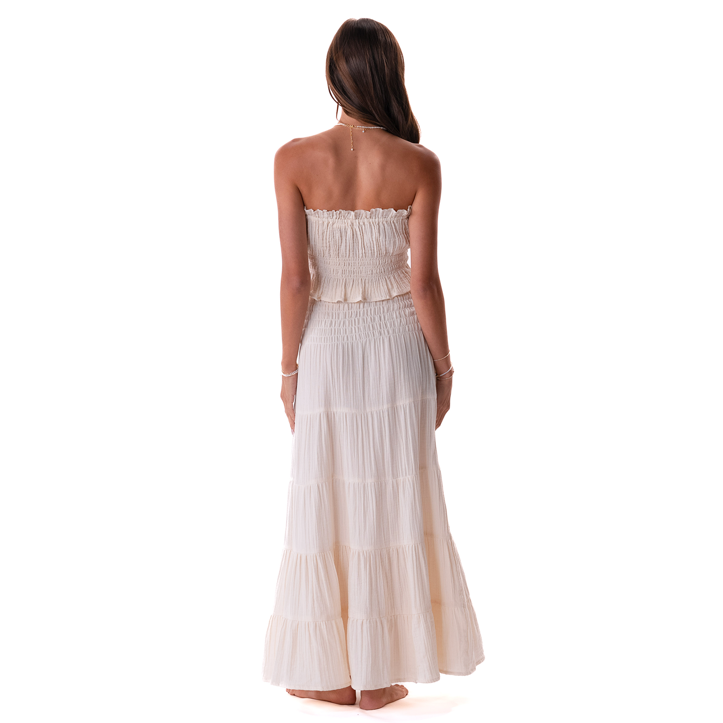 Lotus and Luna Sundrift Skirt - Cream