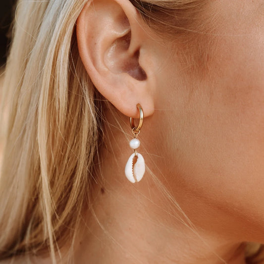 Atolea Cowrie Earrings