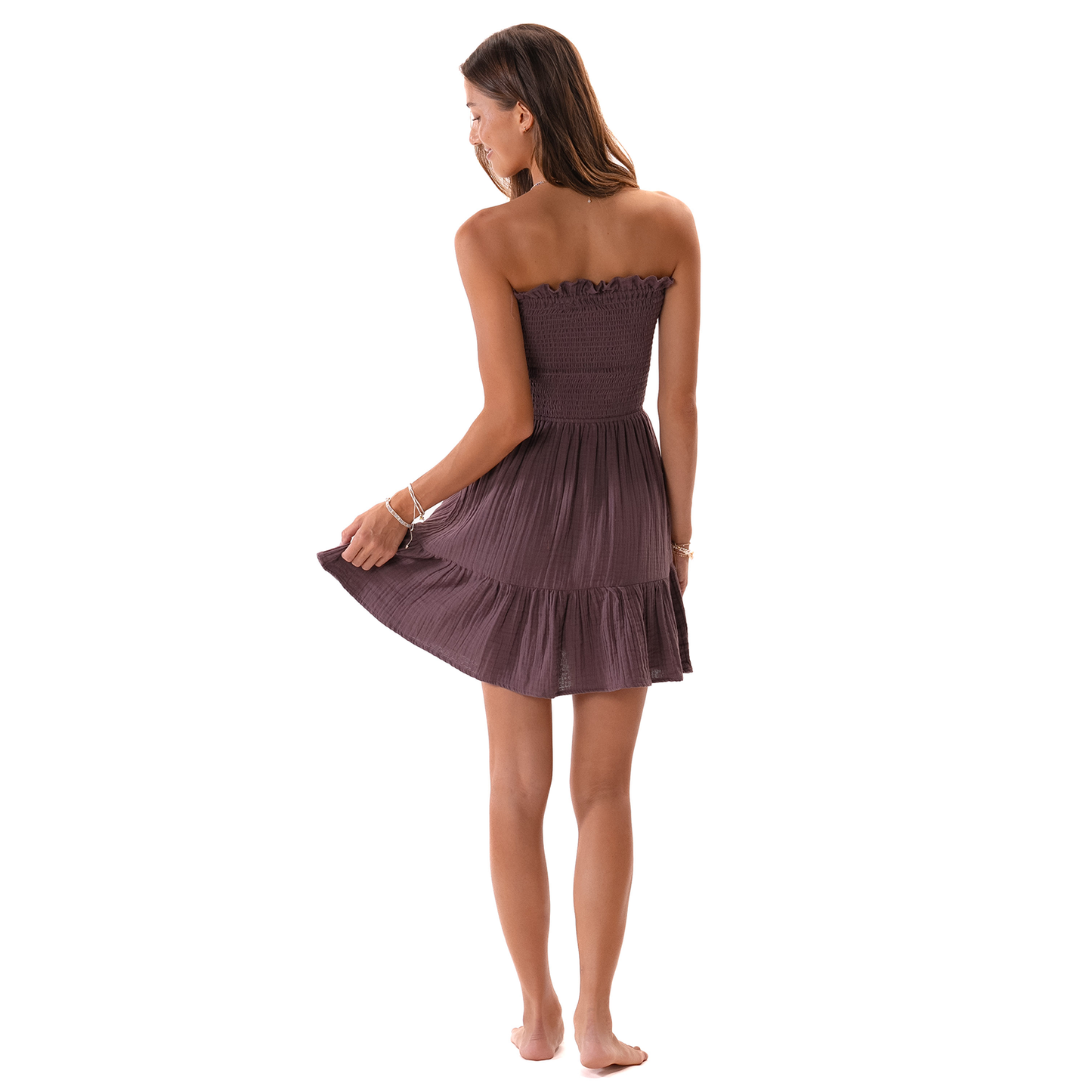 Lotus and Luna Daiquiri Dress - Luna Sky