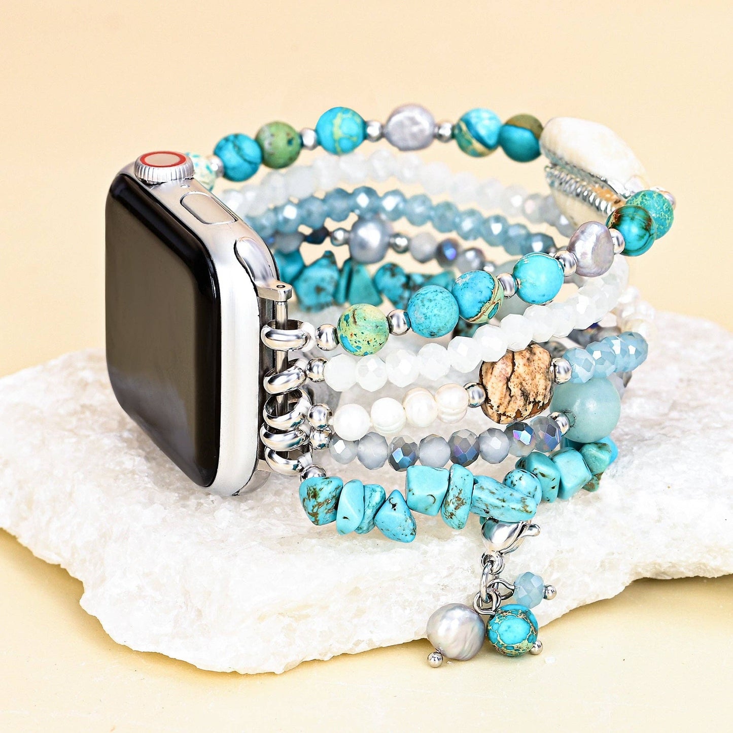 Cape Diablo Turquoise Tide Stretch Apple Watch Strap