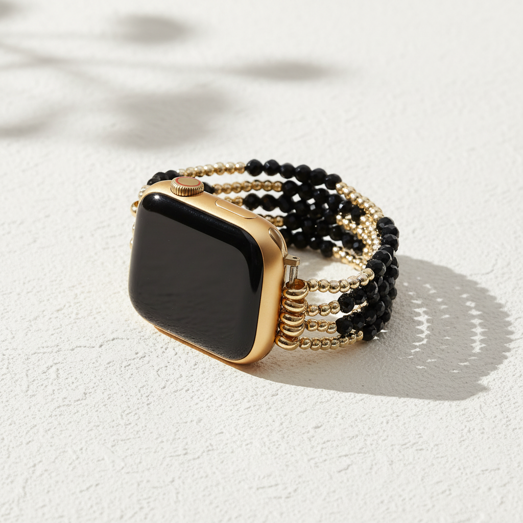 Cape Diablo Luxury Link Stretch Apple Watch Strap