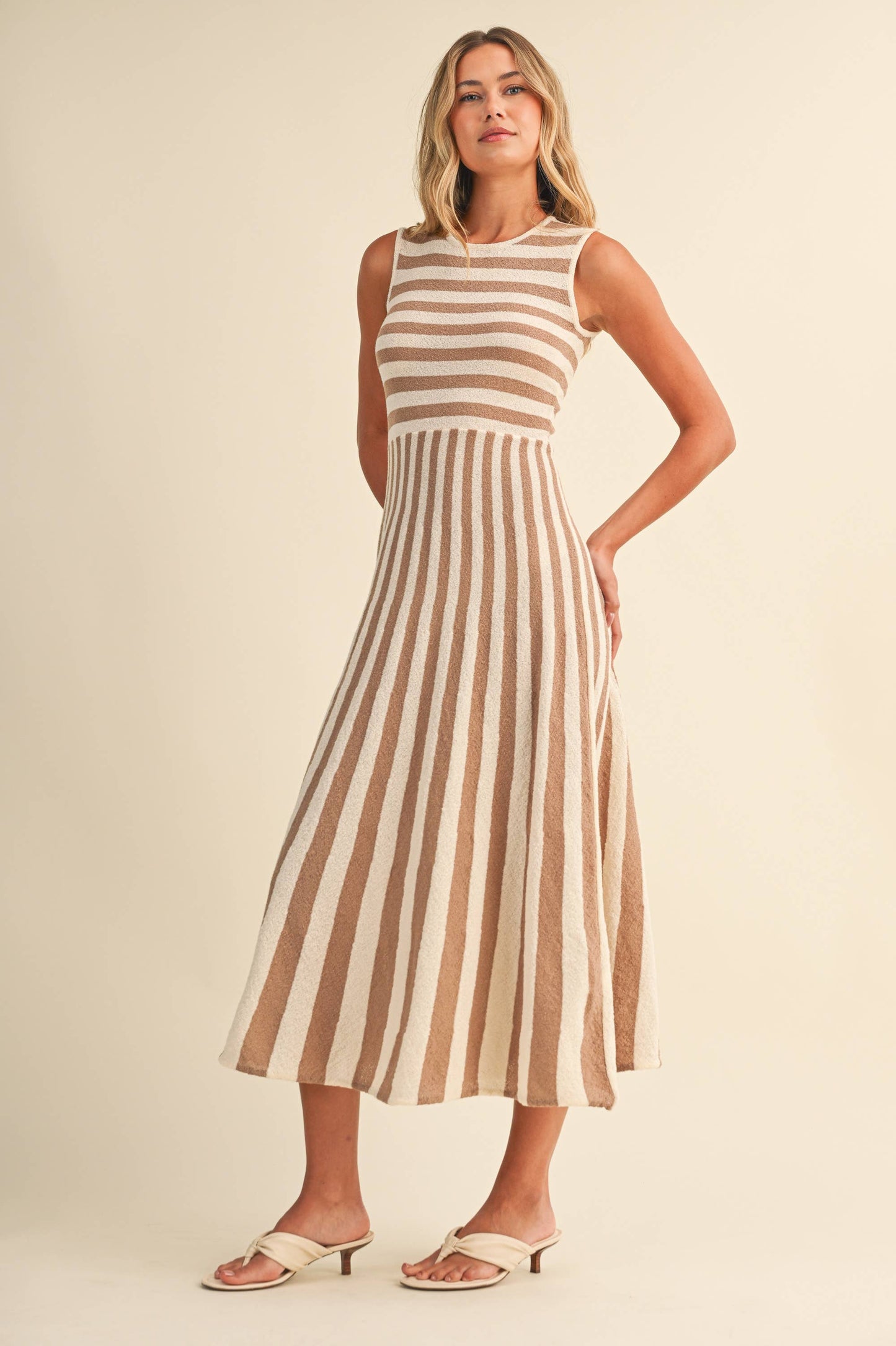 Klesis Flare Sweater Dress