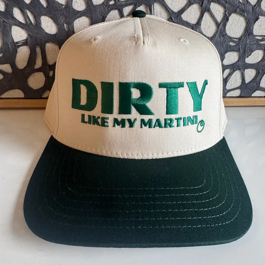 Arnie & Ollie Dirty Like My Martini Canvas Hat