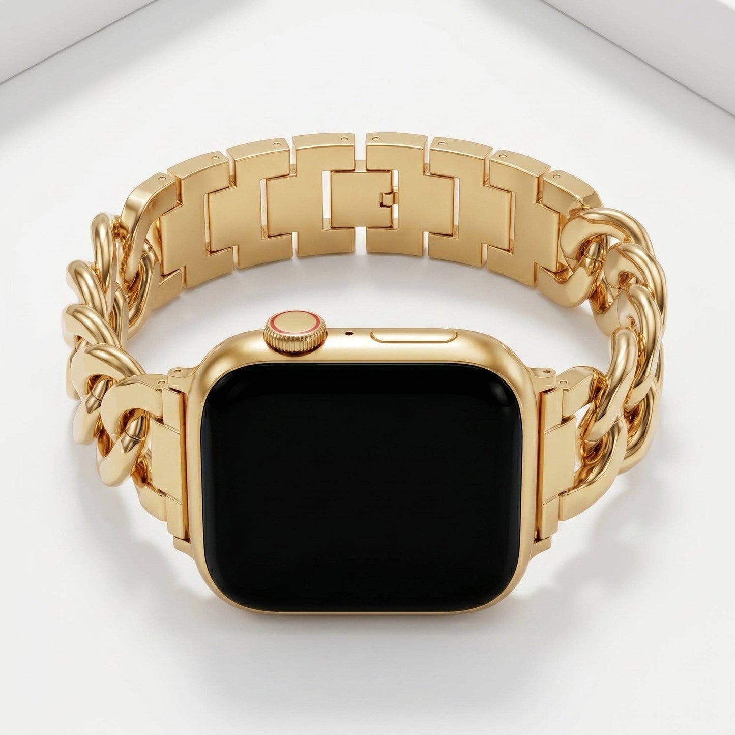 Cape Diablo Gold Woven Luxury Apple Watch Strap