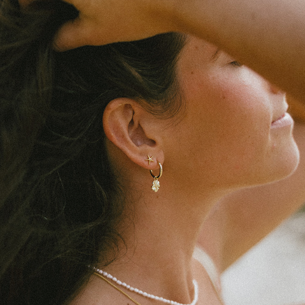 The Salty Gem Mar Stud Earrings
