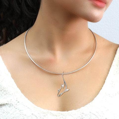 Big Blue Reef Shark Necklace