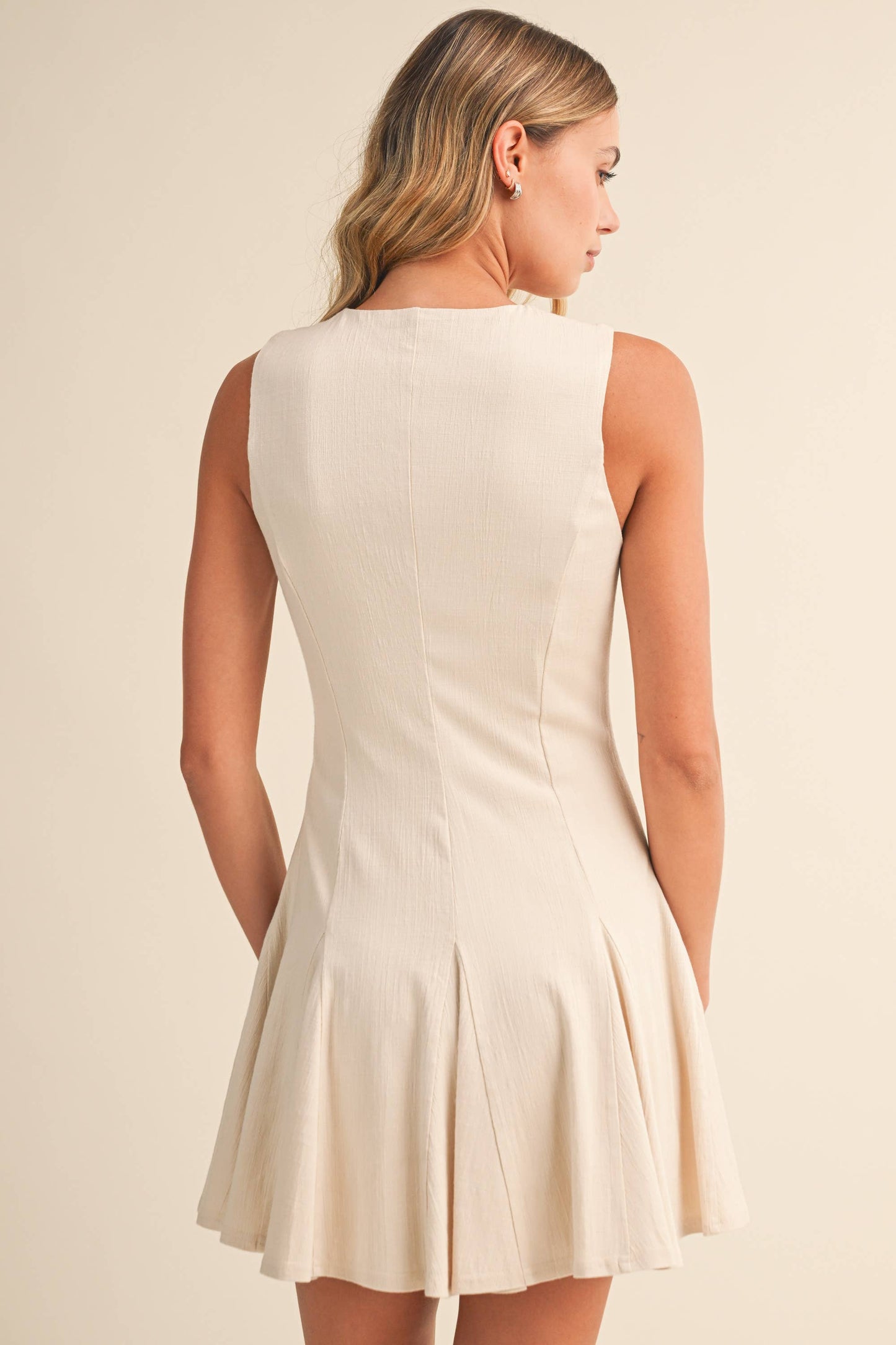 Klesis Linen Mini Dress