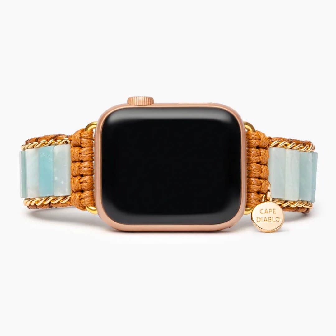 Cape Diablo Apple Watch Band - Amazonite Protection