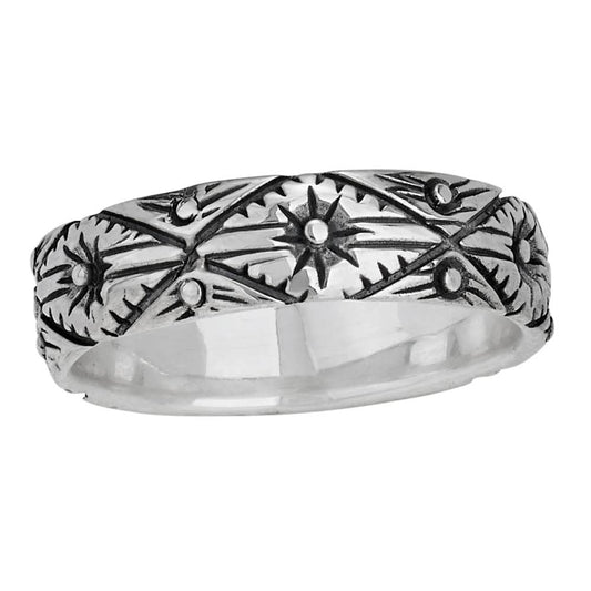Tiger Mountain Jewelry It Makes No Difference Sterling Silver Band Ring