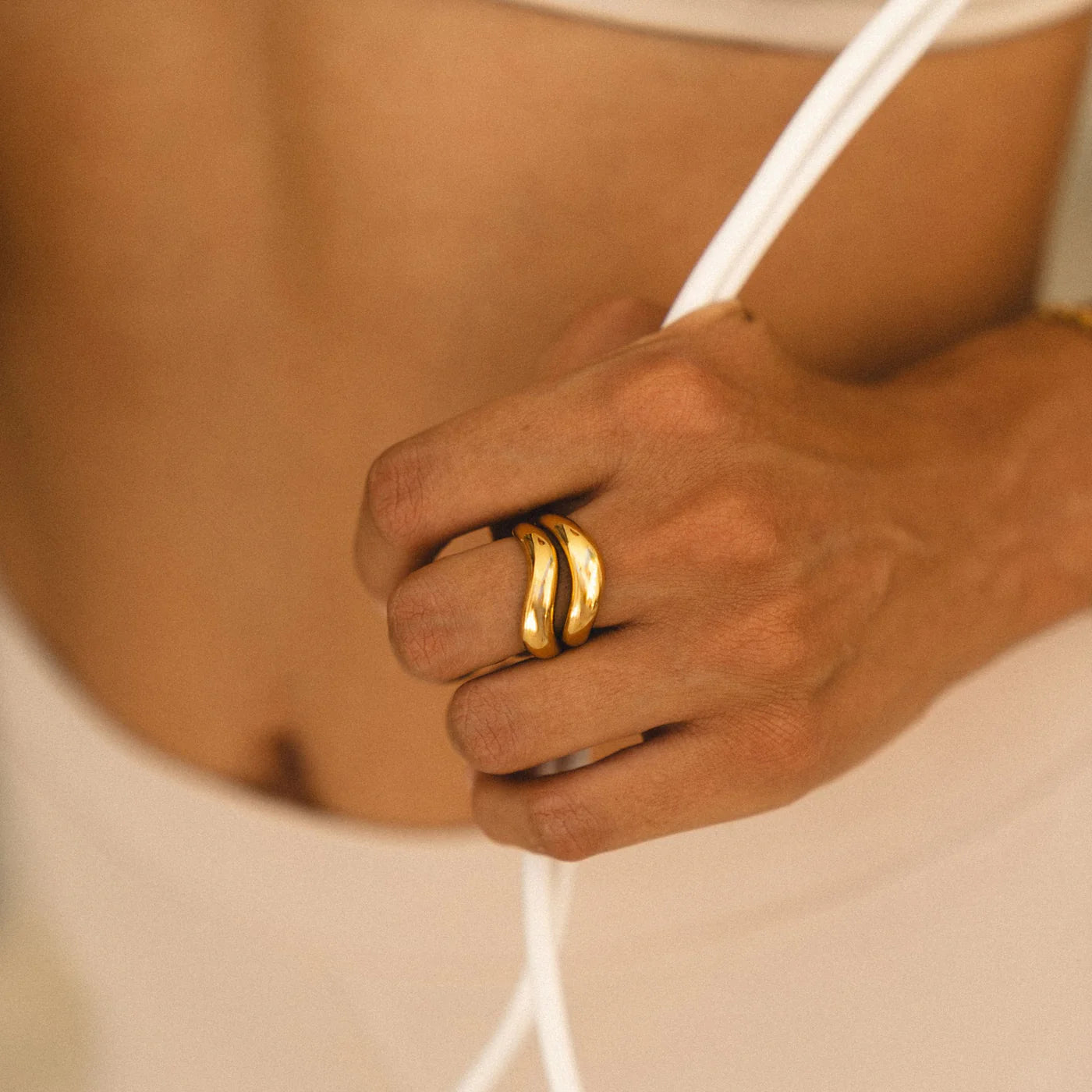 Atolea Double Trouble Ring