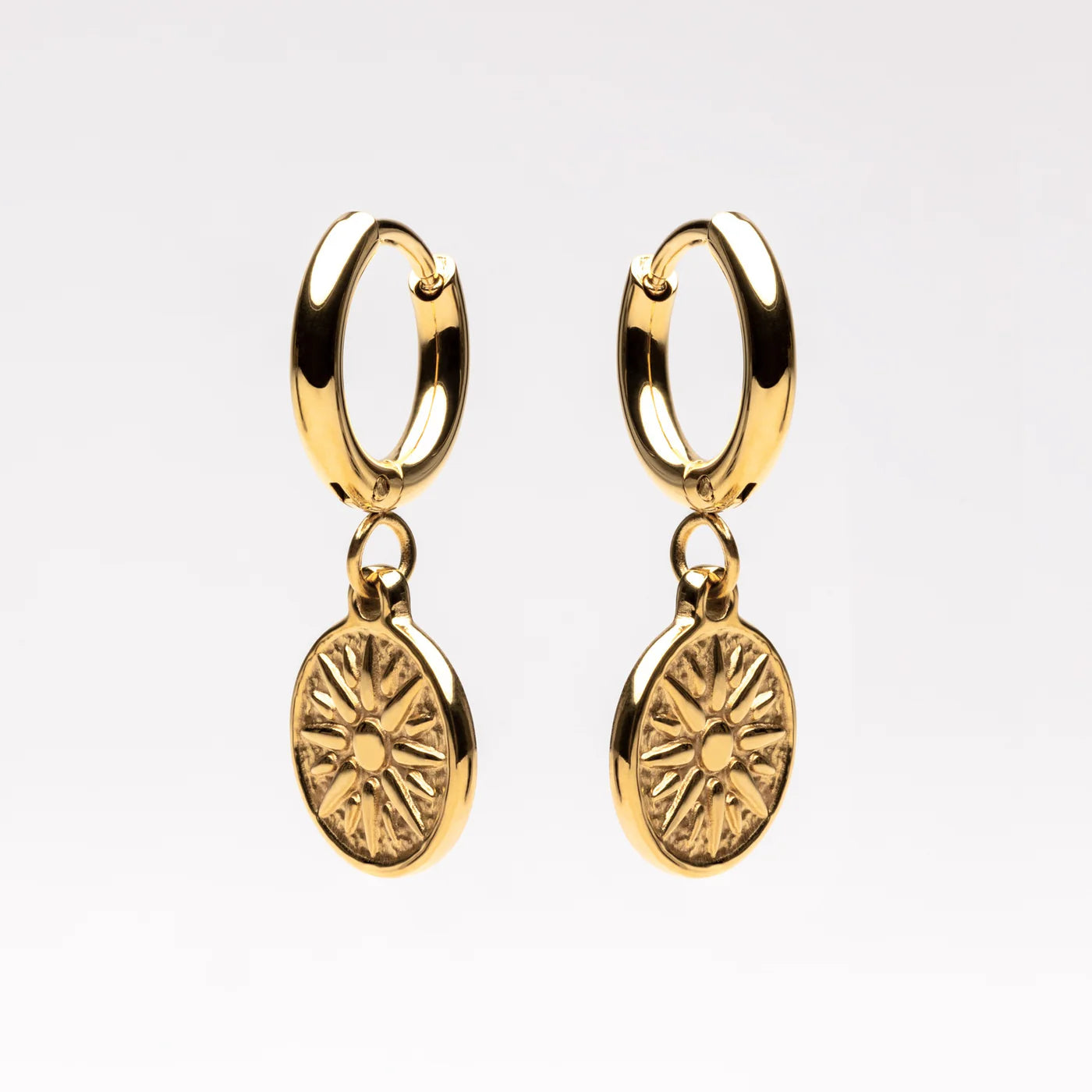 Atolea Golden Sun Earrings