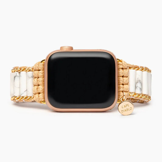 Cape Diablo Apple Watch Band - Howlite