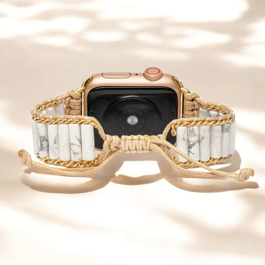 Cape Diablo Apple Watch Band - Howlite