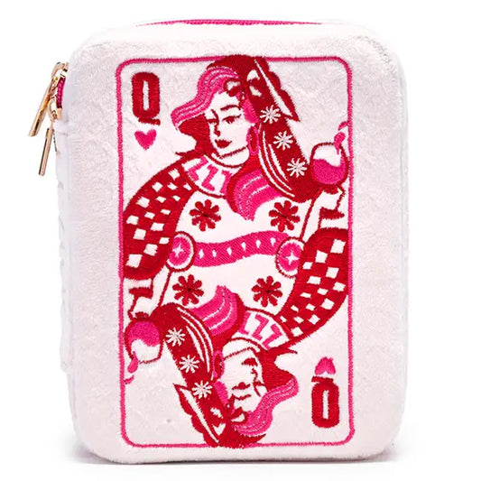 Living Royal Velvet Jewelry Case - Queen of Hearts