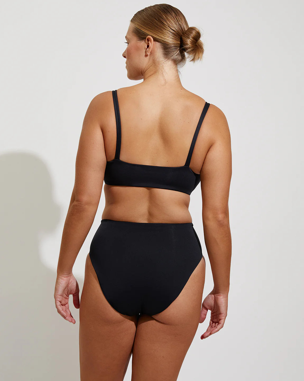 Left on Friday Pool Days Top D+ - Black