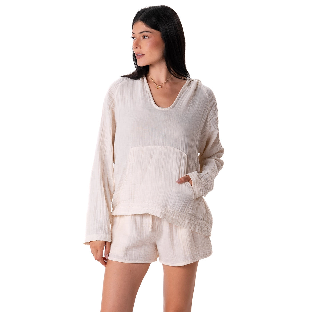 Lotus and Luna Baja Pullover Hoodie