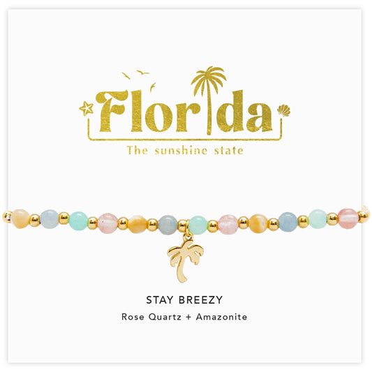 Lotus and Luna Florida Charm Bracelet - Stay Breezy