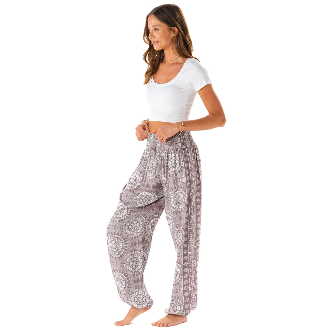 Lotus and Luna Nosara Harem Pants with Pockets