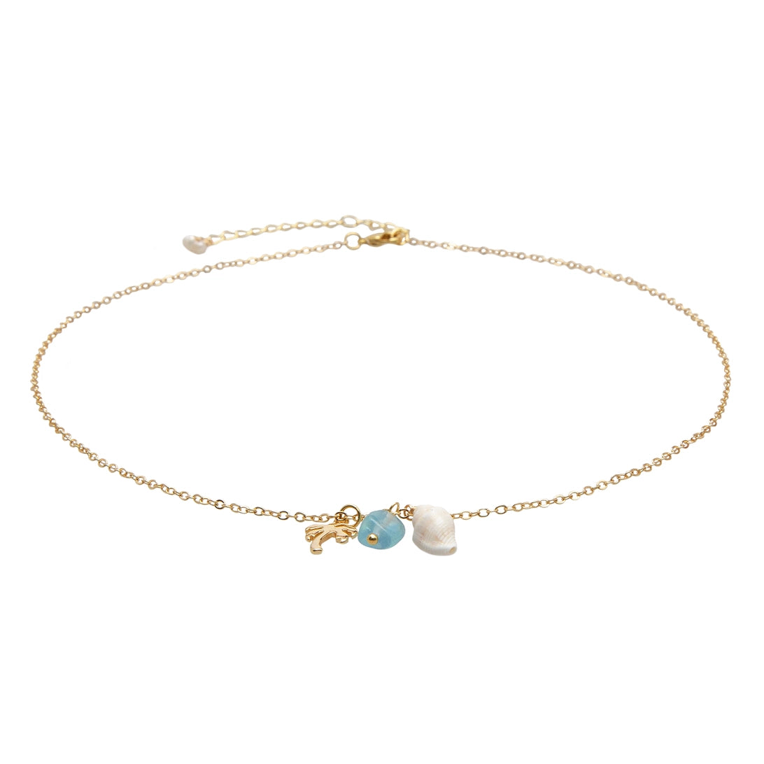 Lotus and Luna Onshore Necklace - Aqua Harmony