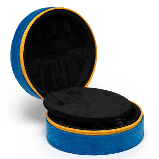 Living Royal Velvet Jewelry Case - Caviar Tin - Blue