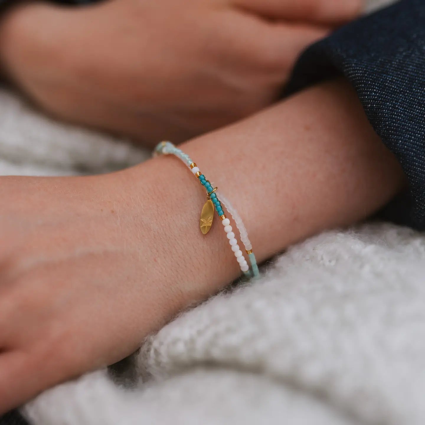 Pineapple Island Bintang Laut Beaded Bracelet, Celestial Star Jewelry