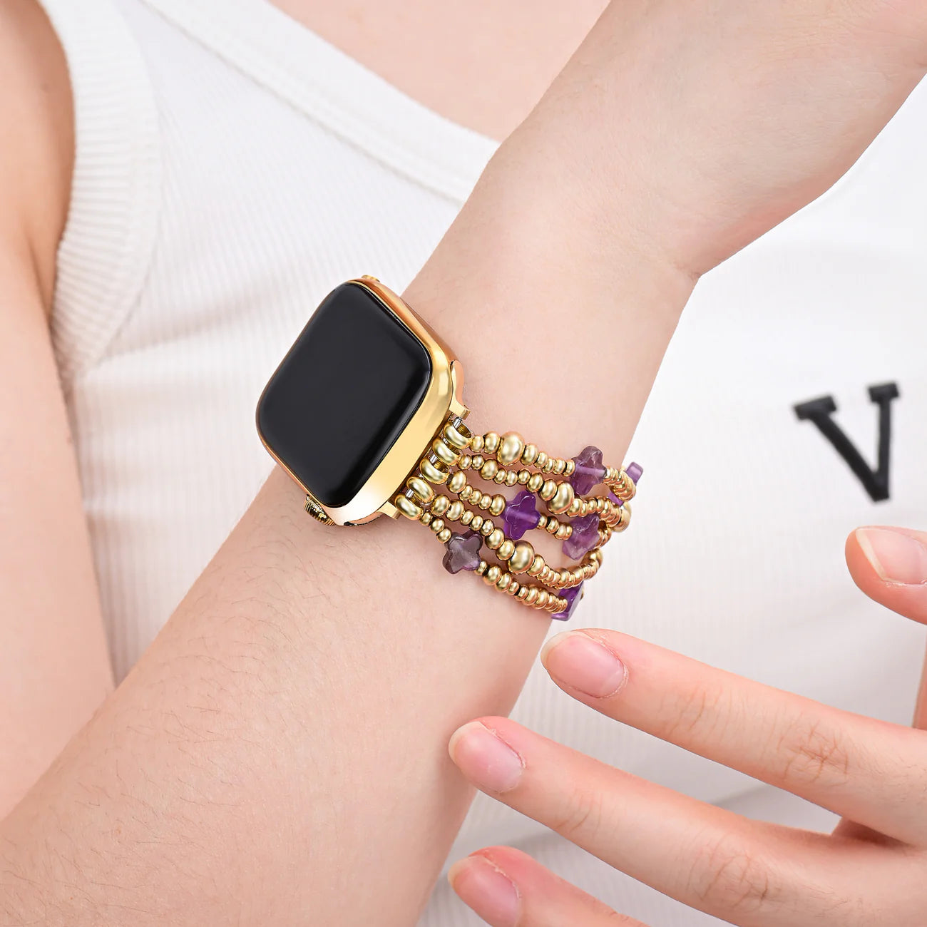 Cape Diablo Apple Watch Band - Purple Majesty Cross