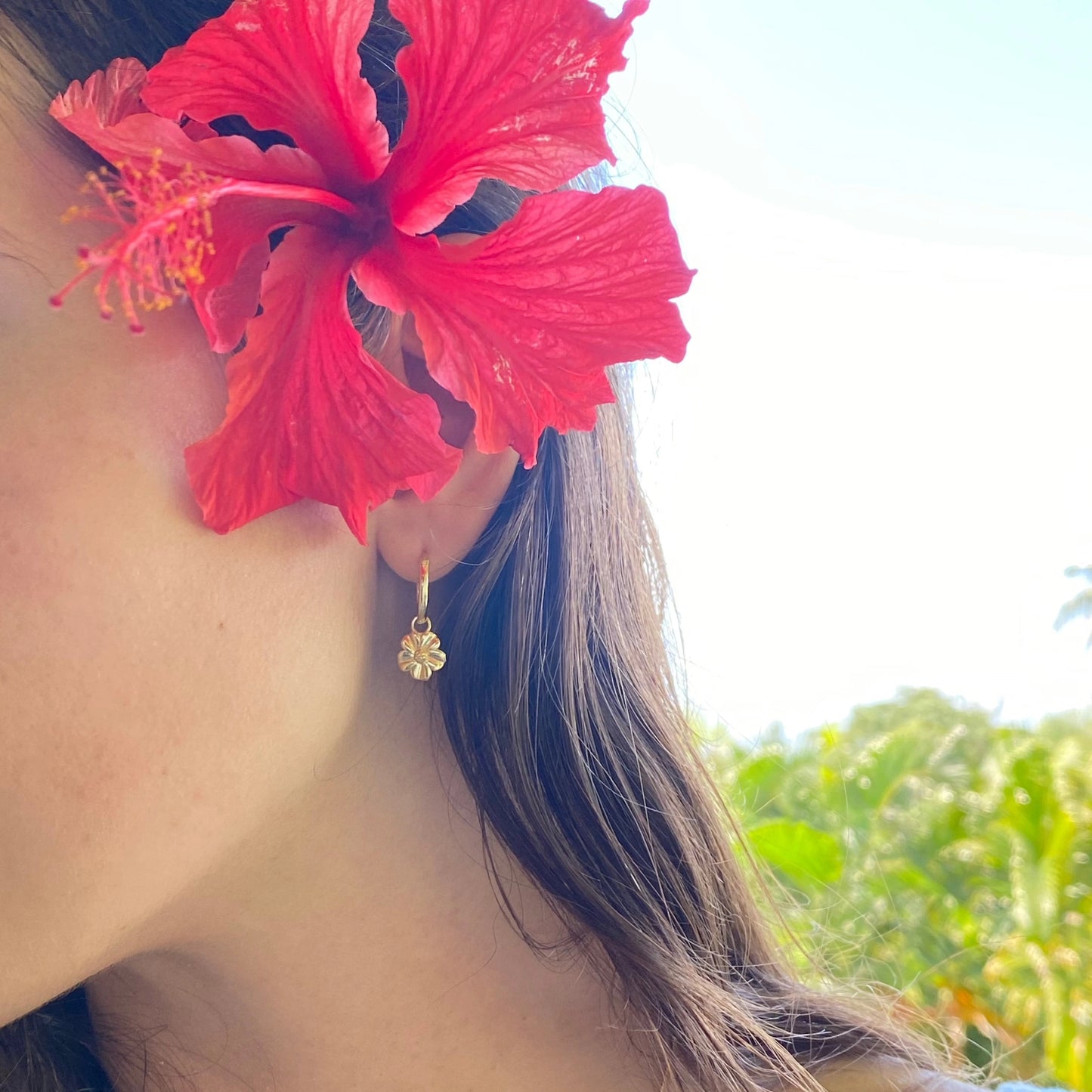 The Salty Gem Flor Earrings - Sterling Silver
