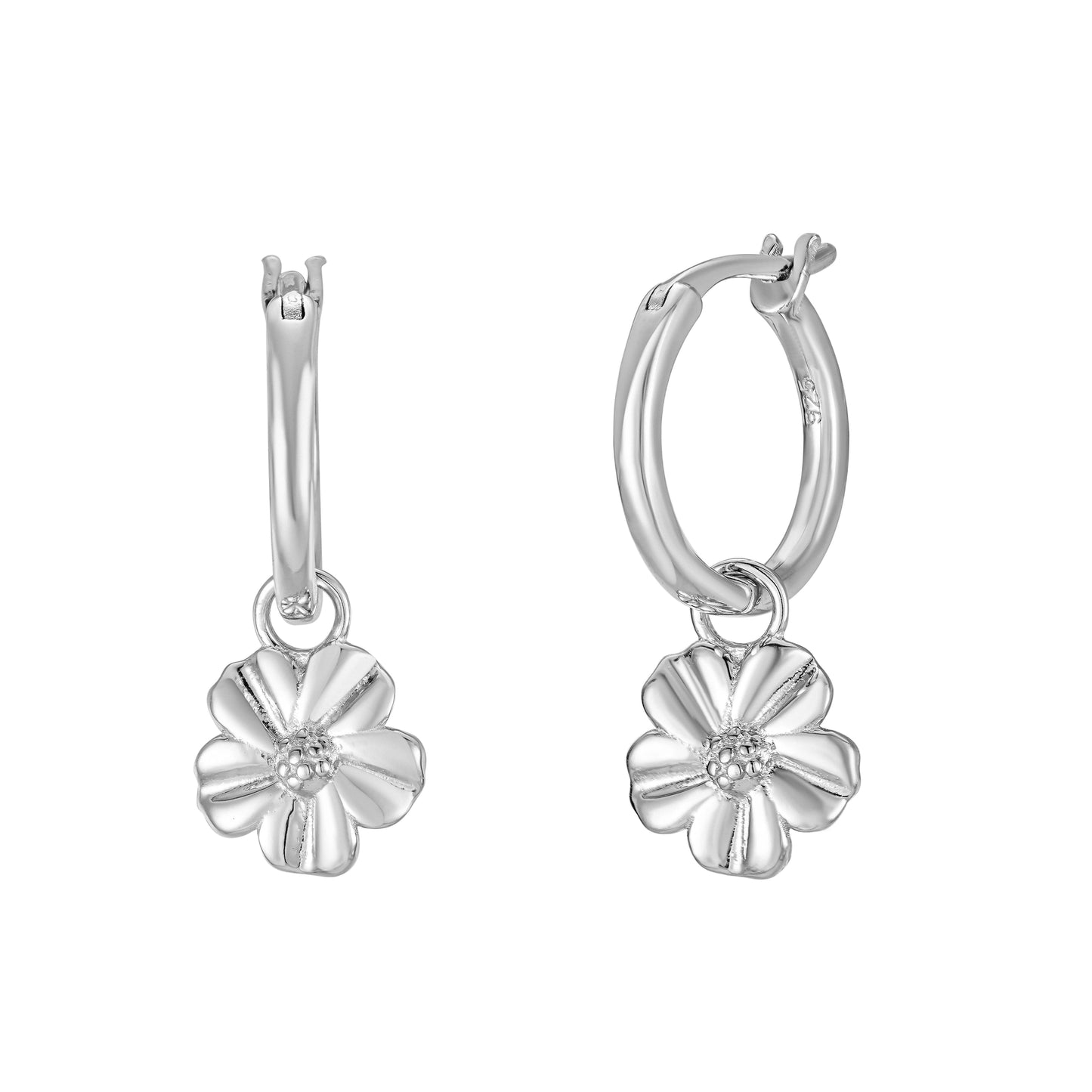 The Salty Gem Flor Earrings - Sterling Silver