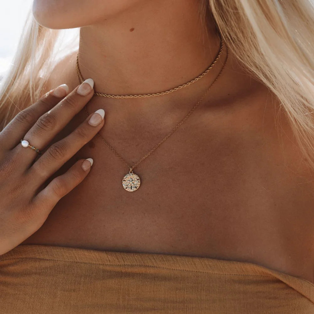Atolea Sand Dollar Necklace