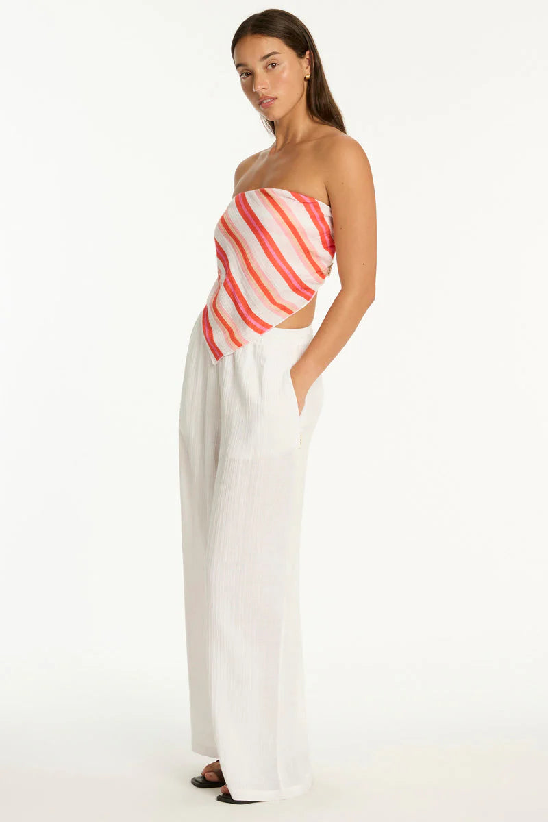 Sea Level West Coast Scarf Crop Top