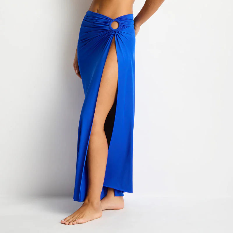 Sea Level Mythos Ring Muti-Fit Cover Up - Cobalt