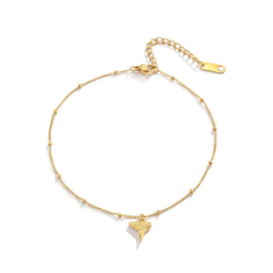 Atolea Shark Tooth Anklet