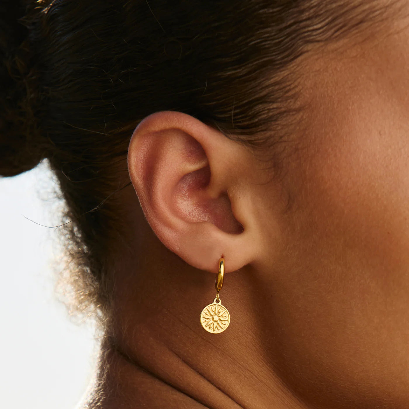 Atolea Golden Sun Earrings